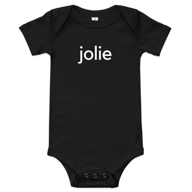 Jolie - Block Logo Onesie