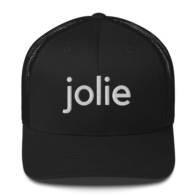 Jolie - Block Logo Trucker Hat
