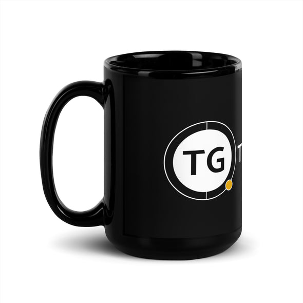 Tyme Global - Black Glossy Mug