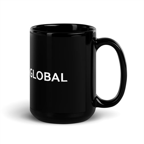 Tyme Global - Black Glossy Mug