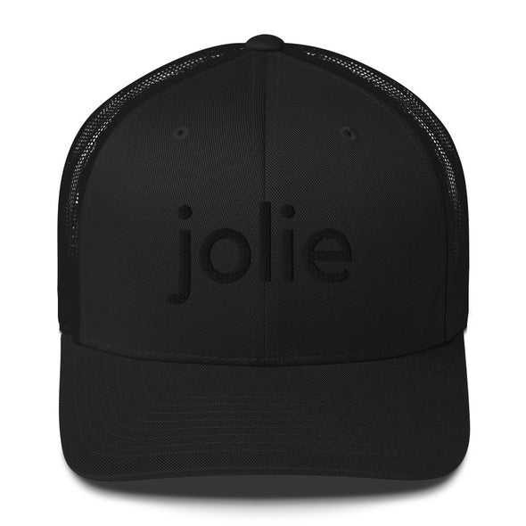 Jolie - Block Logo Trucker Hat
