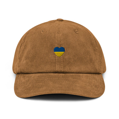 We Heart Ukraine Corduroy Hat
