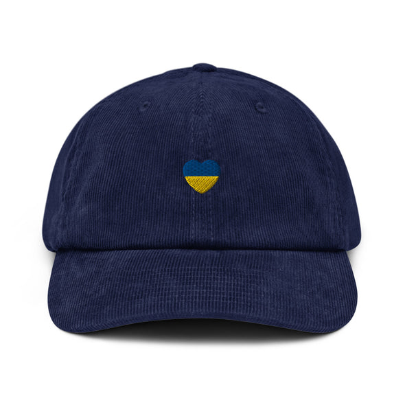 We Heart Ukraine Corduroy Hat