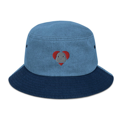 ManiTees Denim Patchwork Bucket Hat