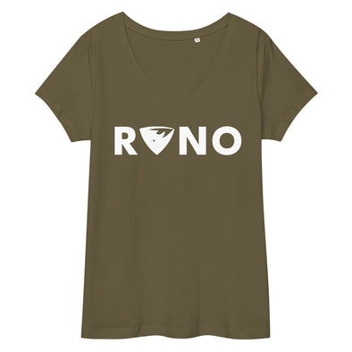 Ryno Logo Fitted V-neck